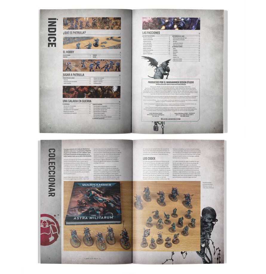 PREPEDIDO - WARHAMMER 40K: Guía de Patrulla