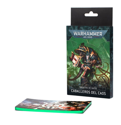 CHAOS KNIGHTS: TARJETAS DE DATOS