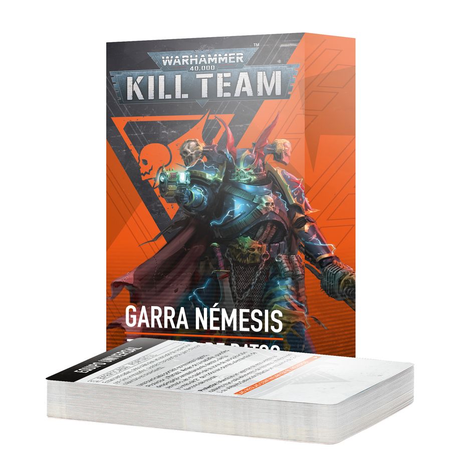 TARJETAS DE DATOS - KILL TEAM: GARRA NÉMESIS