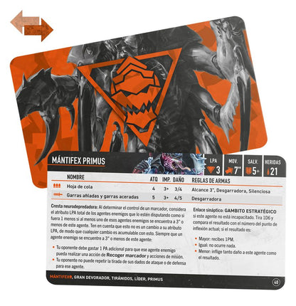 KILL TEAM: TARJETAS DE DATOS - RAVENERS (INGLÉS)