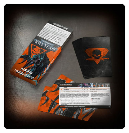 KILL TEAM: TARJETAS DE DATOS - RAVENERS (INGLÉS)
