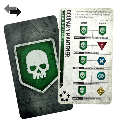 PREPEDIDO - WARHAMMER 40K: Mazo de misiones Aprobado por el Capítulo 2026-27