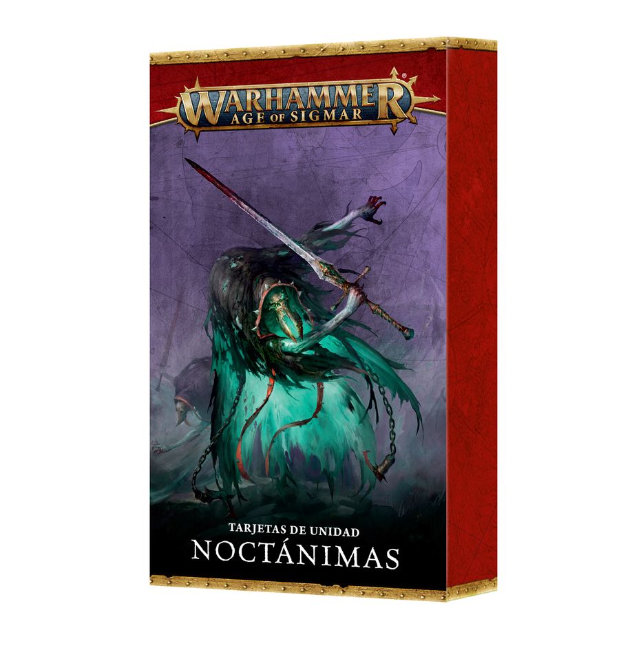 PREPEDIDO - NIGHTHAUNT: TARJETAS DE DATOS