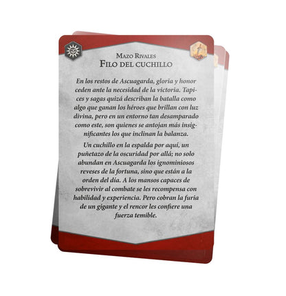 WH UNDERWORLDS: MAZO RIVALES - FILO DEL CUCHILLO - (ESPAÑOL)