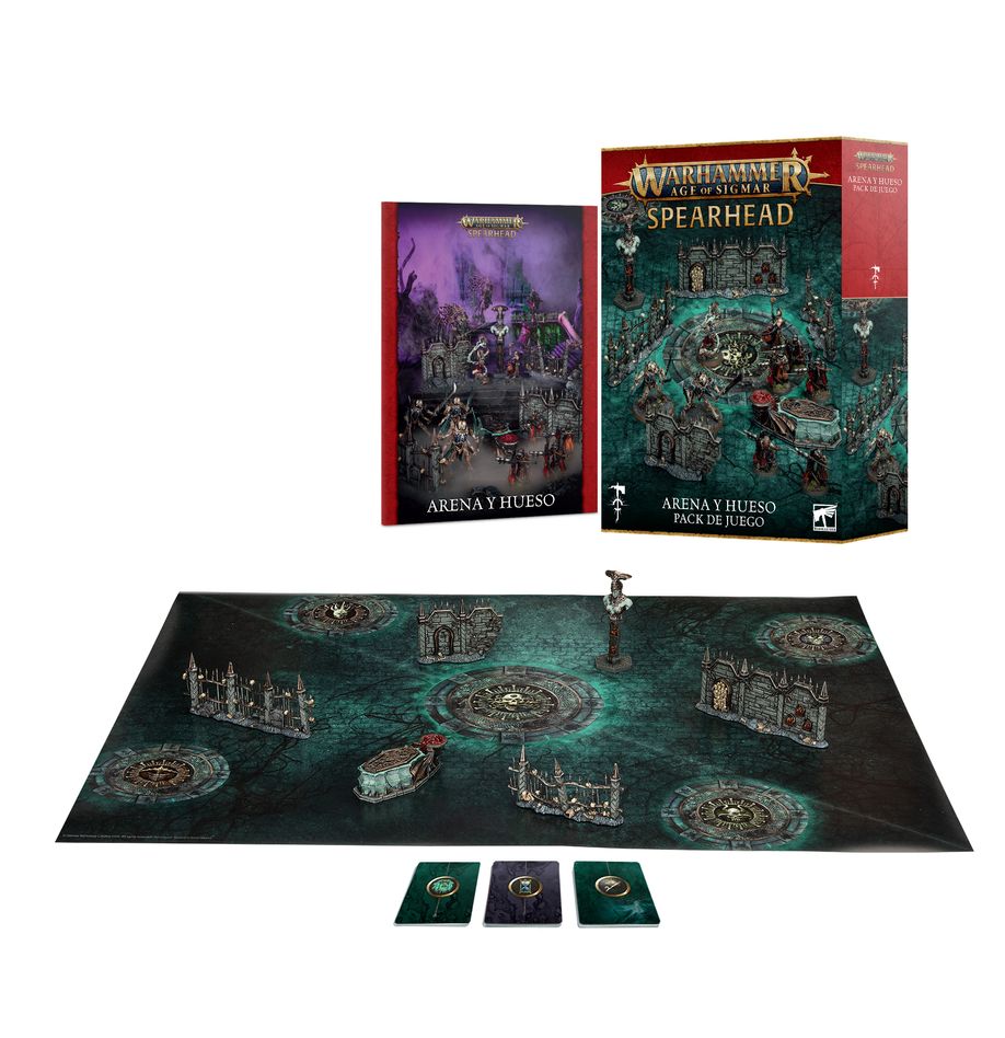AGE OF SIGMAR: PACK DE JUEGO ARENA Y HUESO - PUNTA DE LANZA