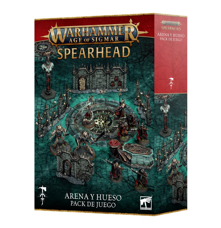 AGE OF SIGMAR: PACK DE JUEGO ARENA Y HUESO - PUNTA DE LANZA