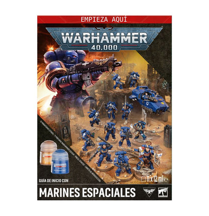 PREPEDIDO - SPACE MARINES: START HERE - Guía de inicio con Marines Espaciales