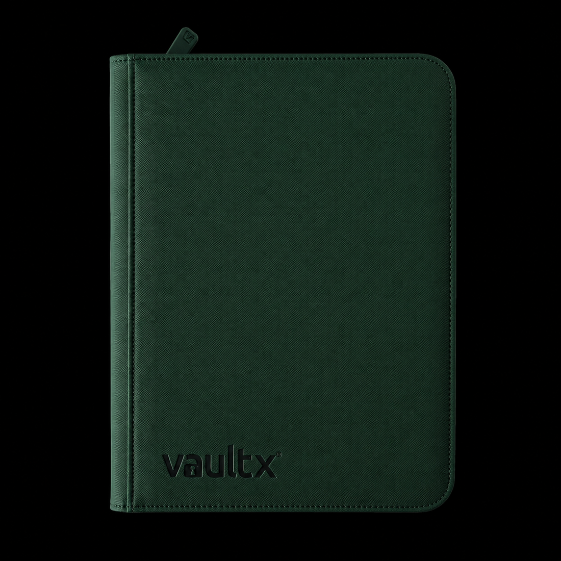 Vault X: Exo-Tec Zip Binder9-Pocket - Forest Green- (360 huecos)