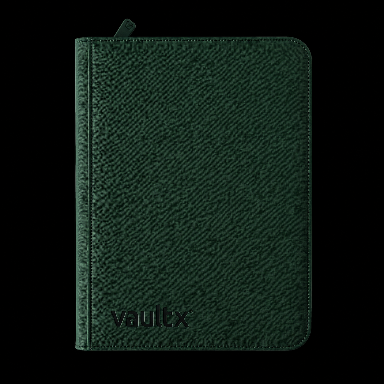 Vault X: Exo-Tec Zip Binder9-Pocket - Forest Green- (360 huecos)