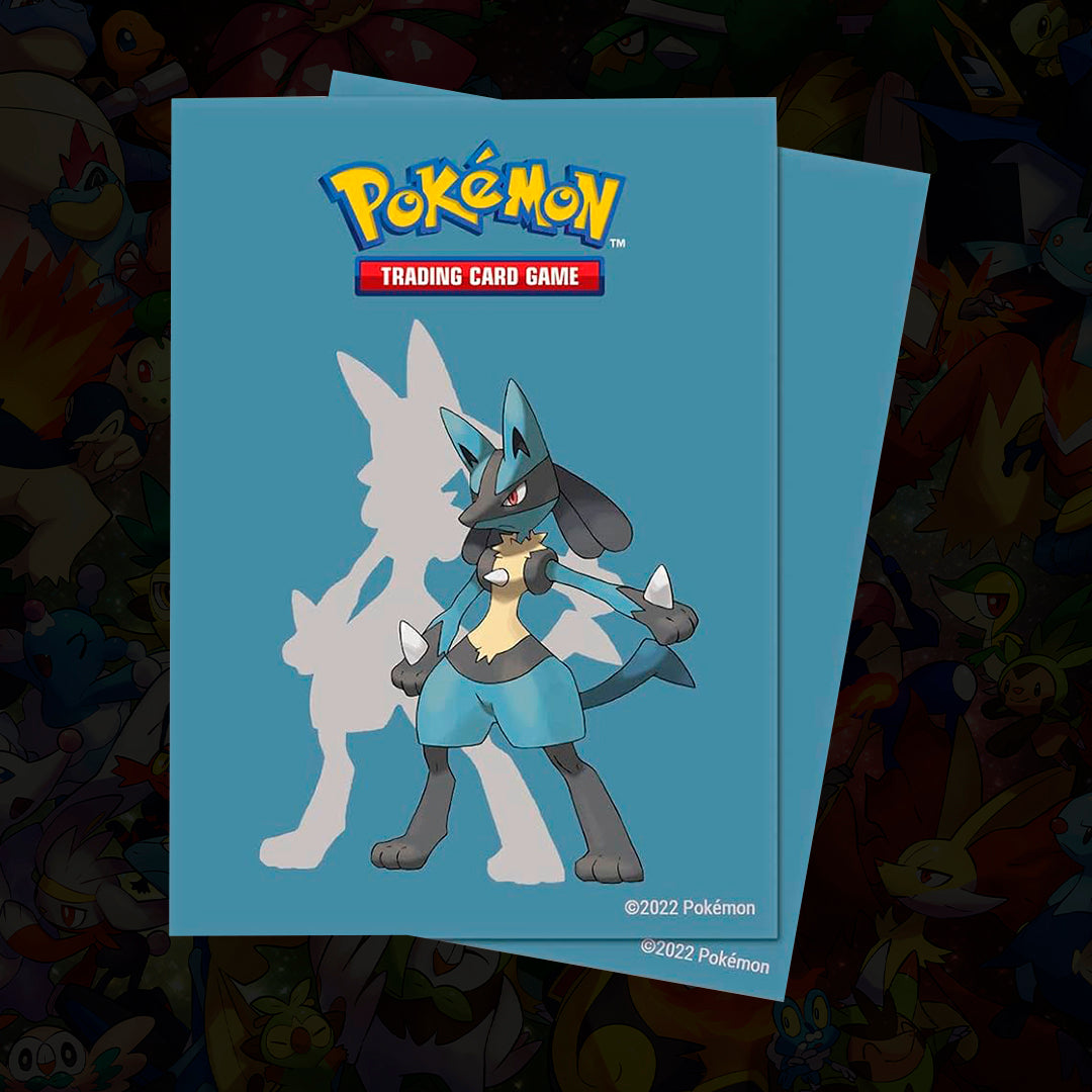Fundas Standard Lucario Pokemon (65 Unidades) Ultra Pro.