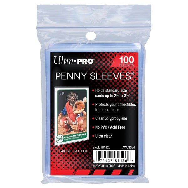 ULTRA PRO: Fundas Standard Regular Cards Penny (100 fundas)
