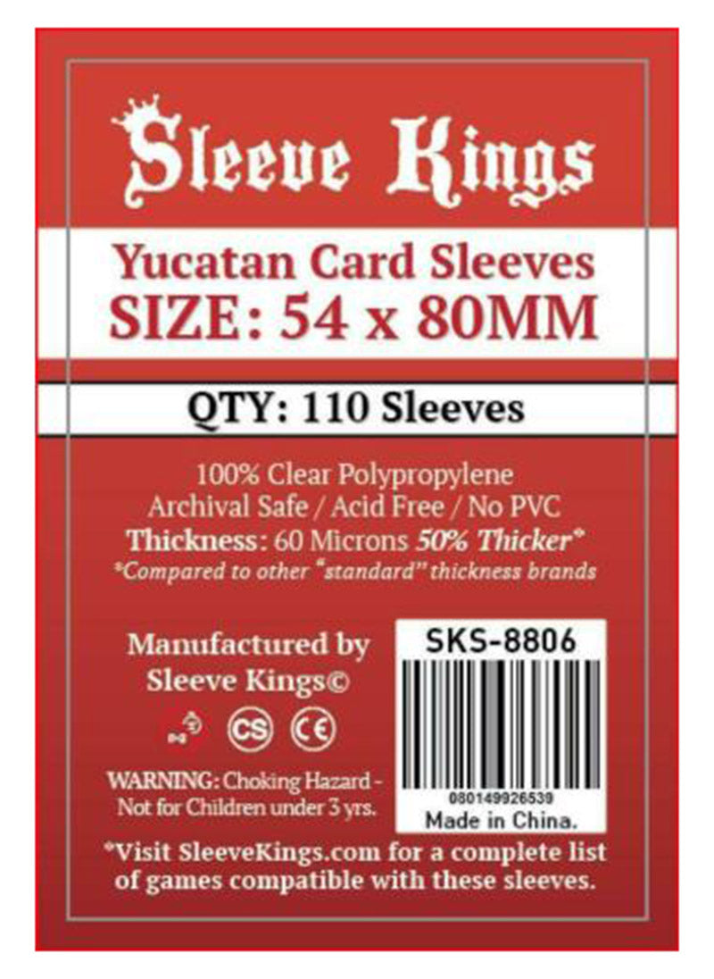 Fundas Sleeve Kings Yucatan 54X80 Mm