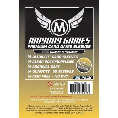 Fundas Mayday: Magnum Gold - Premium - (80x120mm) "Dixit" - (50ud)