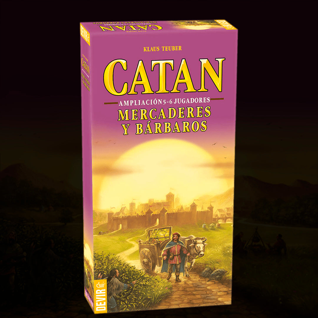 CATAN: AMPLIACIÓN 5-6 JUGADORES - MERCADERES Y BÁRBAROS