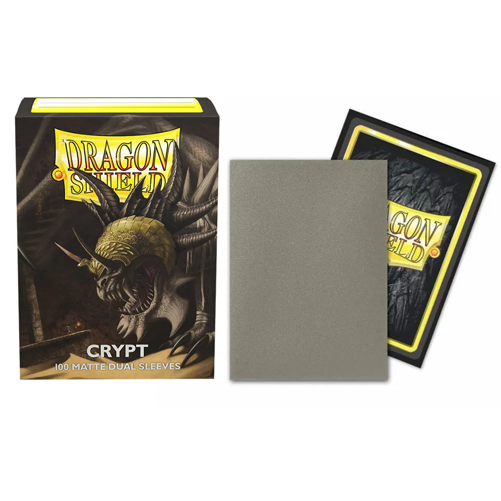 DRAGON SHIELD - 100 SLEEVES  CRYPT - DUAL