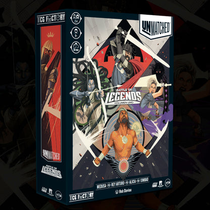 UNMATCHED: BATTLE OF LEGENDS VOLUMEN 1 - (ESPAÑOL)