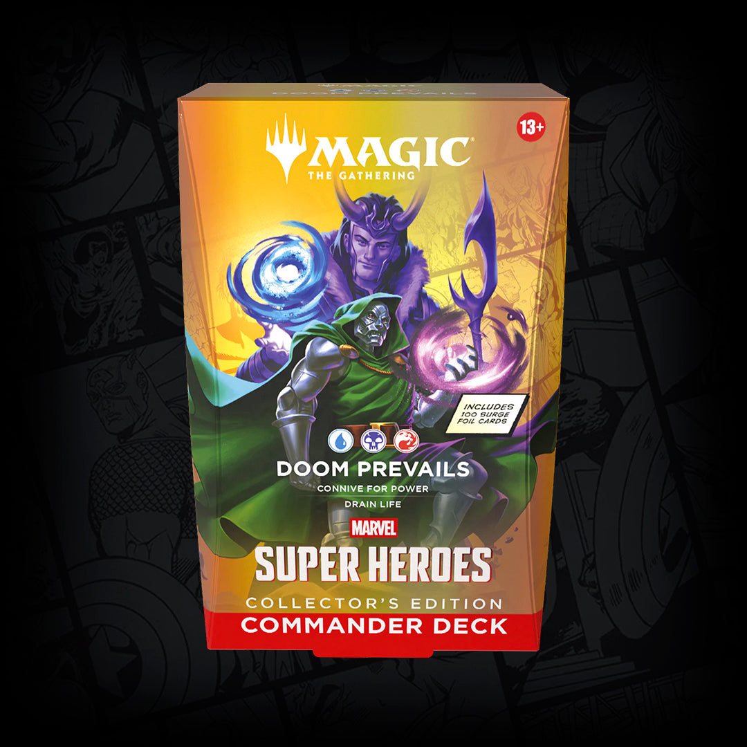 RESERVA - MTG Marvel Super Heroes – Commander Collector (Mazos sueltos y/o Pack 4) - Inglés