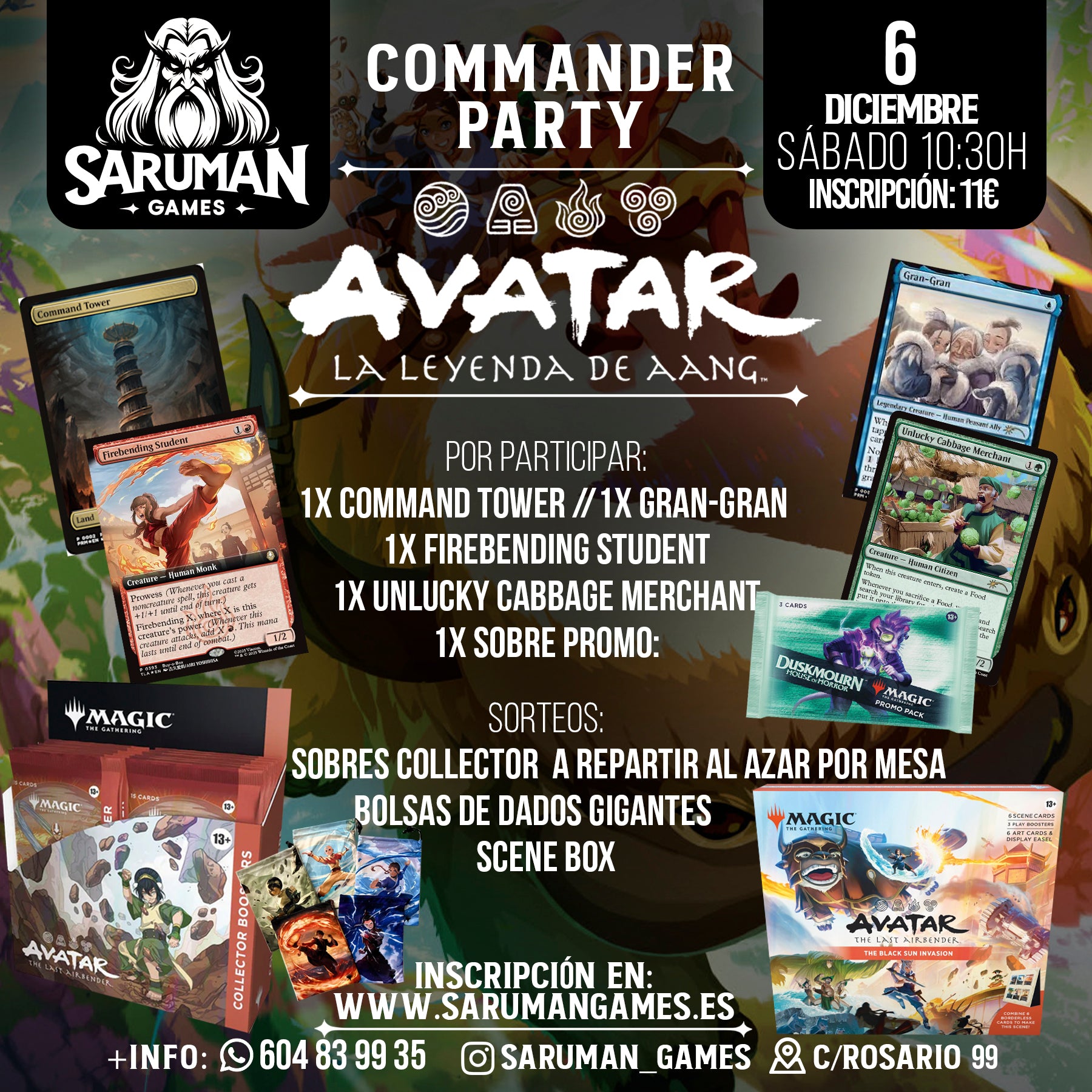 COMMANDER PARTY – AVATAR - MTG