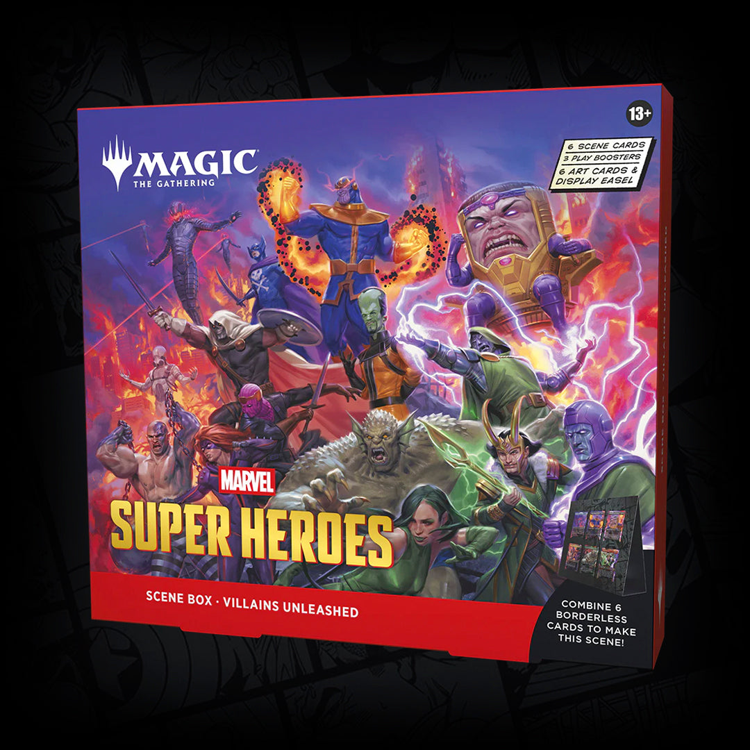 RESERVA - MTG Marvel Heroes – Scene Box Villains Unleashed Inglés