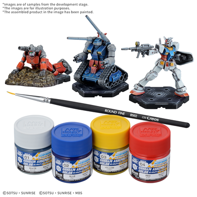 PREPEDIDO - Gundam Assemble: Paint Pack 01-(PA01) - EN