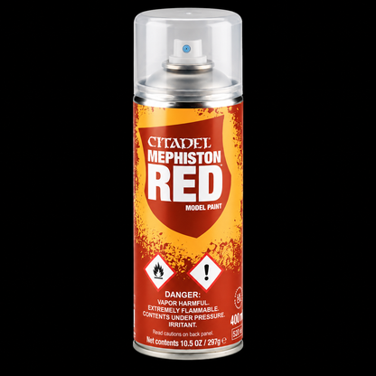 MEPHISTON RED SPRAY PAINT