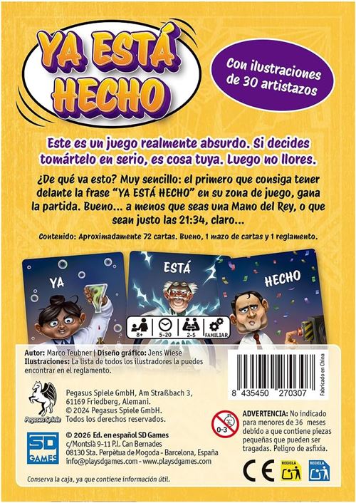 YA ESTÁ HECHO