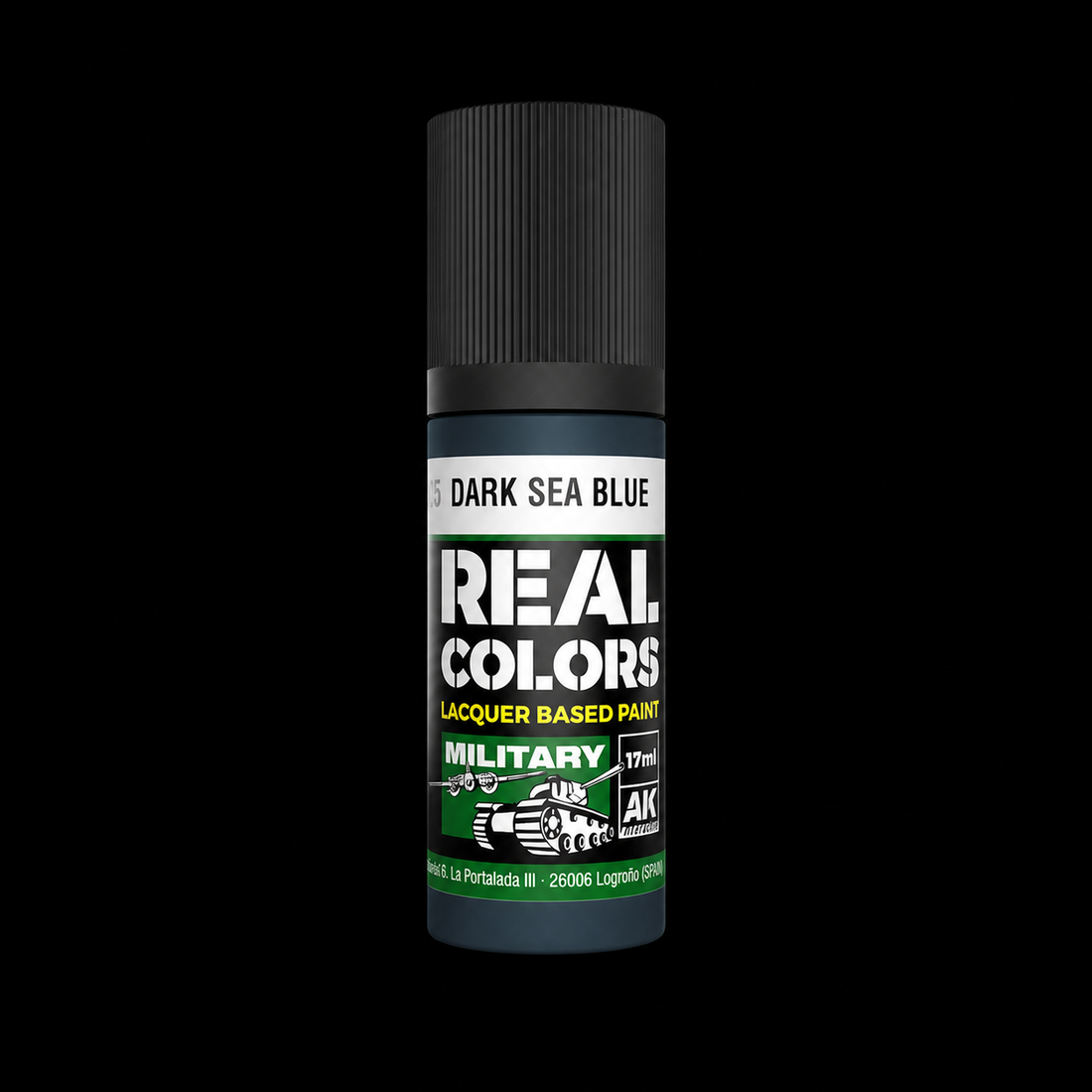 AK: REAL COLOR - DARK SEA BLUE - 17ml