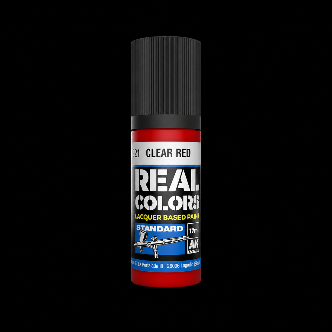 AK: REAL COLOR - CLEAR RED - 17ml