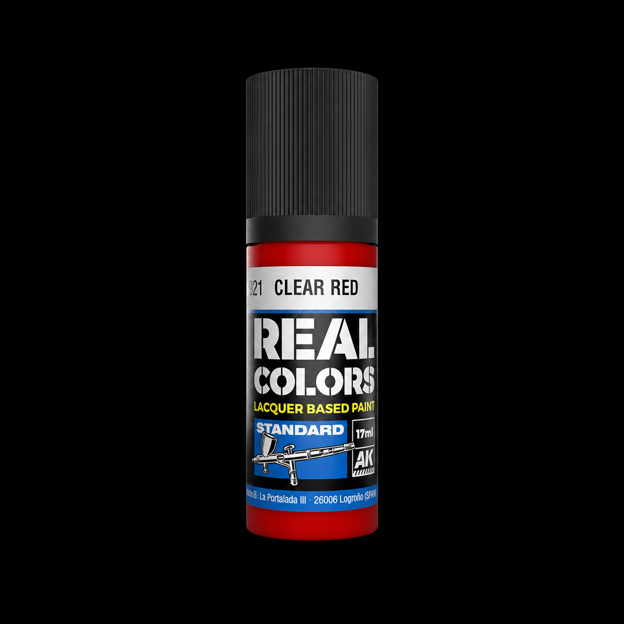 AK: REAL COLOR - CLEAR RED - 17ml