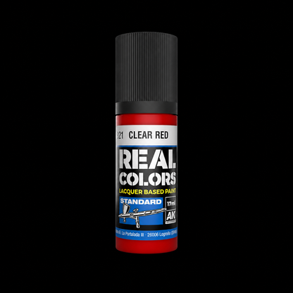 AK: REAL COLOR - CLEAR RED - 17ml