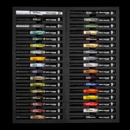 Special Box Real Colors Markers - 34 Units
