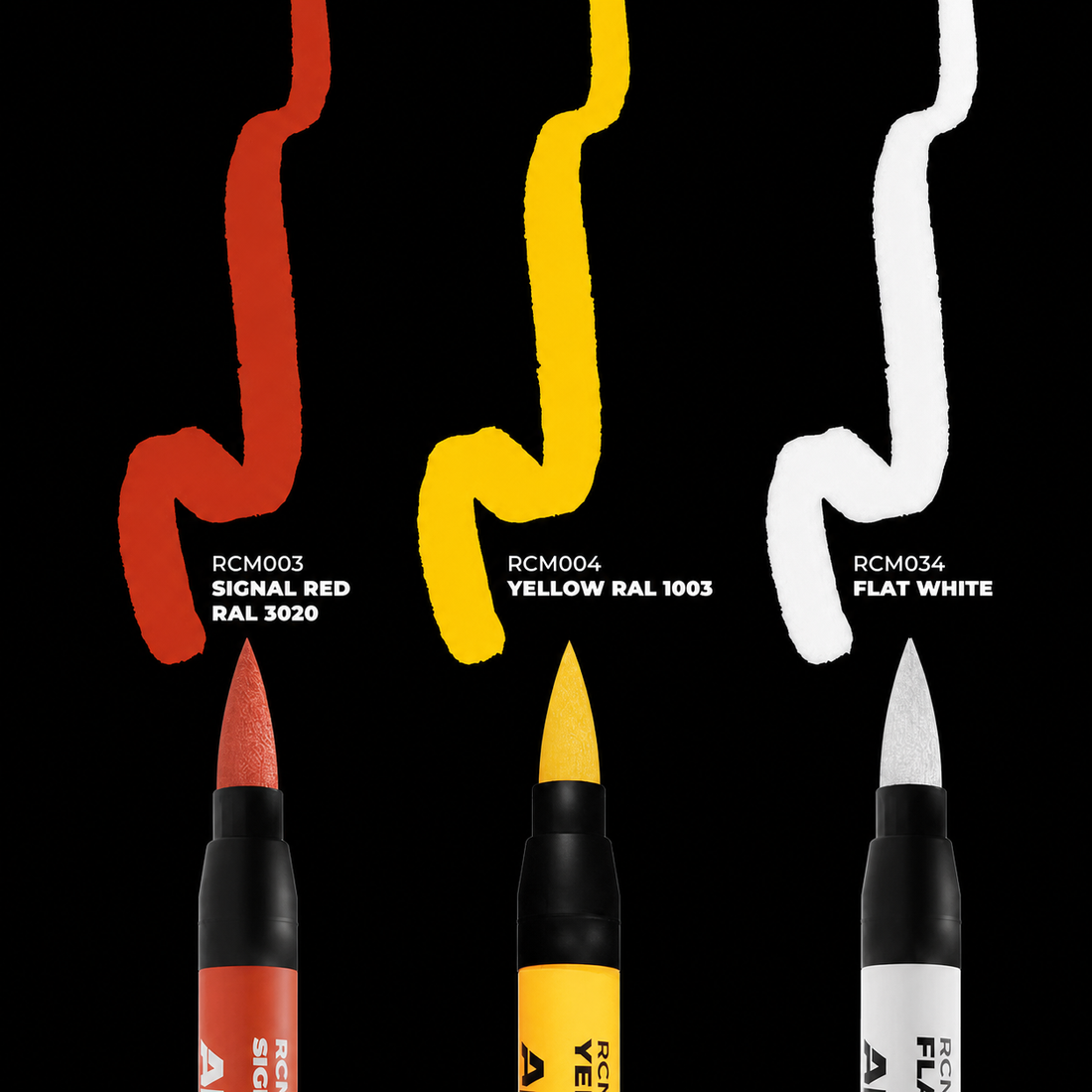 AK: RC MARKERS SET - TACTICAL MARKINGS