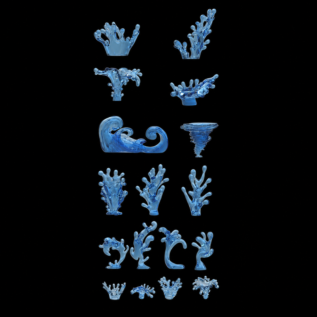 AK BASING: BITS - WATER FX