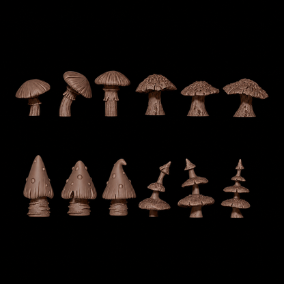 AK BASING: BITS - GIGANT MUSHROOMS