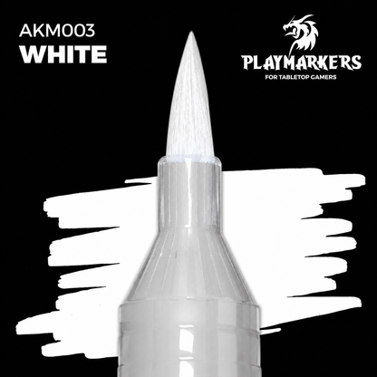 AK: PLAYMARKER - WHITE