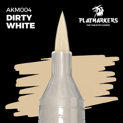 AK: PLAYMARKER - DIRTY WHITE