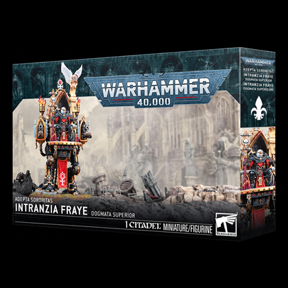 Caja de Intranzia Fraye, Dogmática Superiora de Adepta Sororitas para Warhammer 40000.