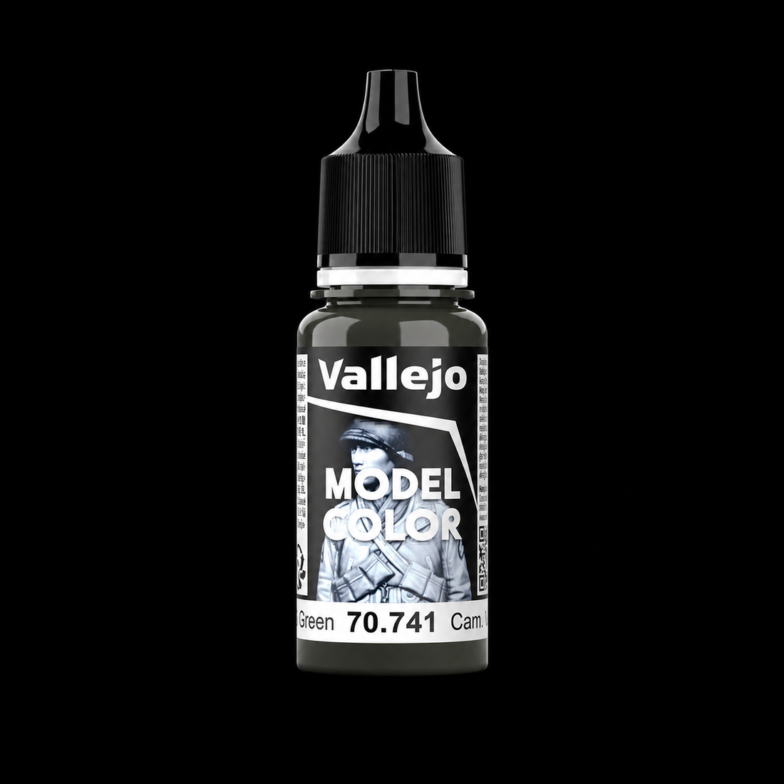 Vallejo Model Color 109 - Camuflaje Verde Negro 18 ml
