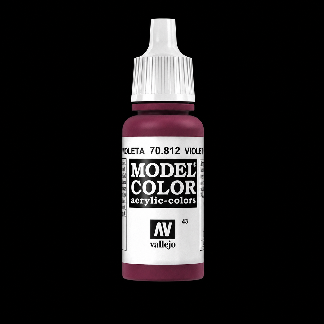 Vallejo Model Color 046 - Rojo Violeta 18 ml