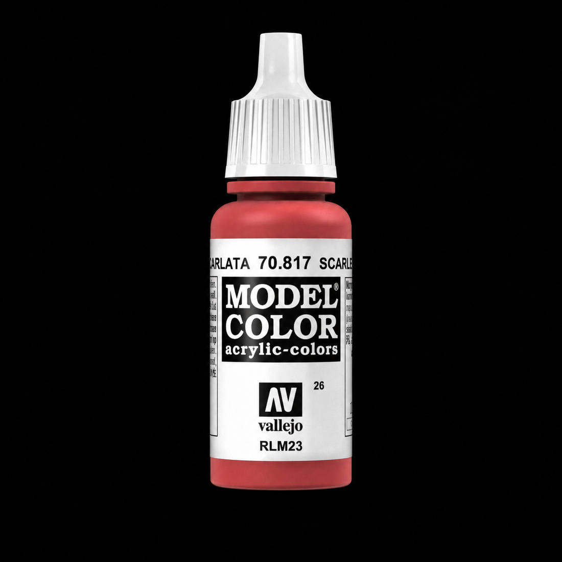 Vallejo Model Color 037 - Escarlata 18 ml