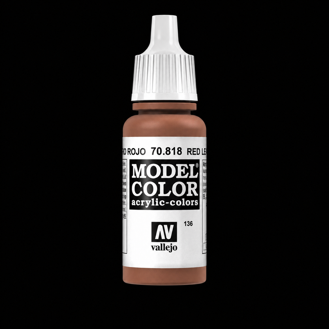 Vallejo Model Color 161 - Cuero Rojo 18 ml