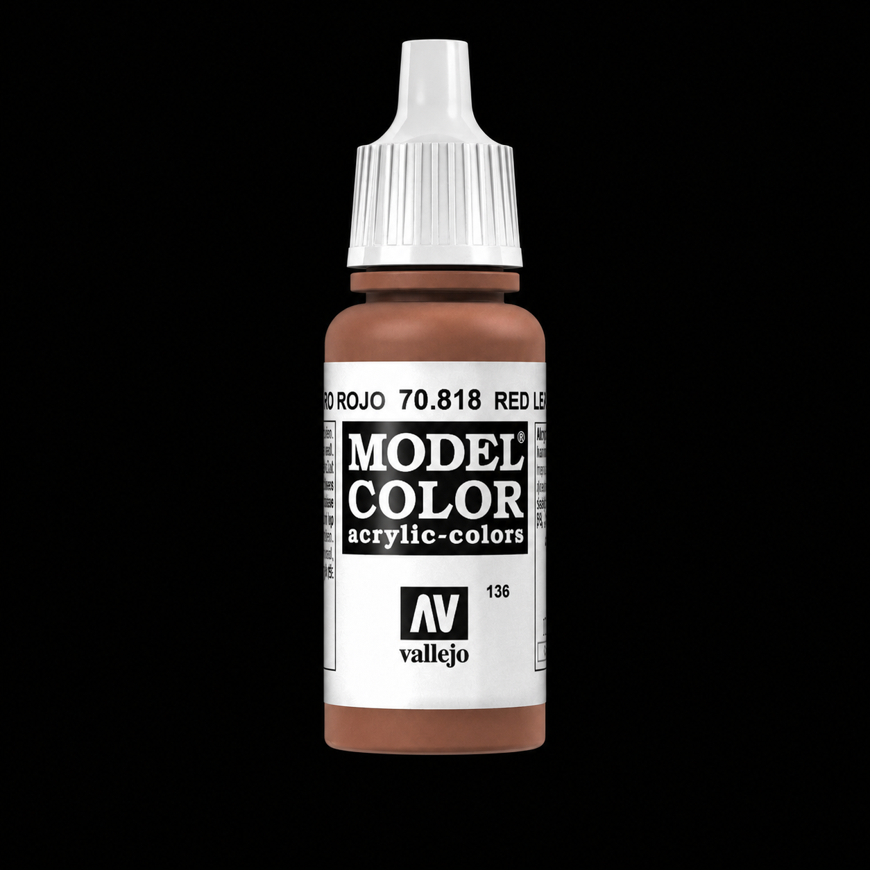 Vallejo Model Color 161 - Cuero Rojo 18 ml