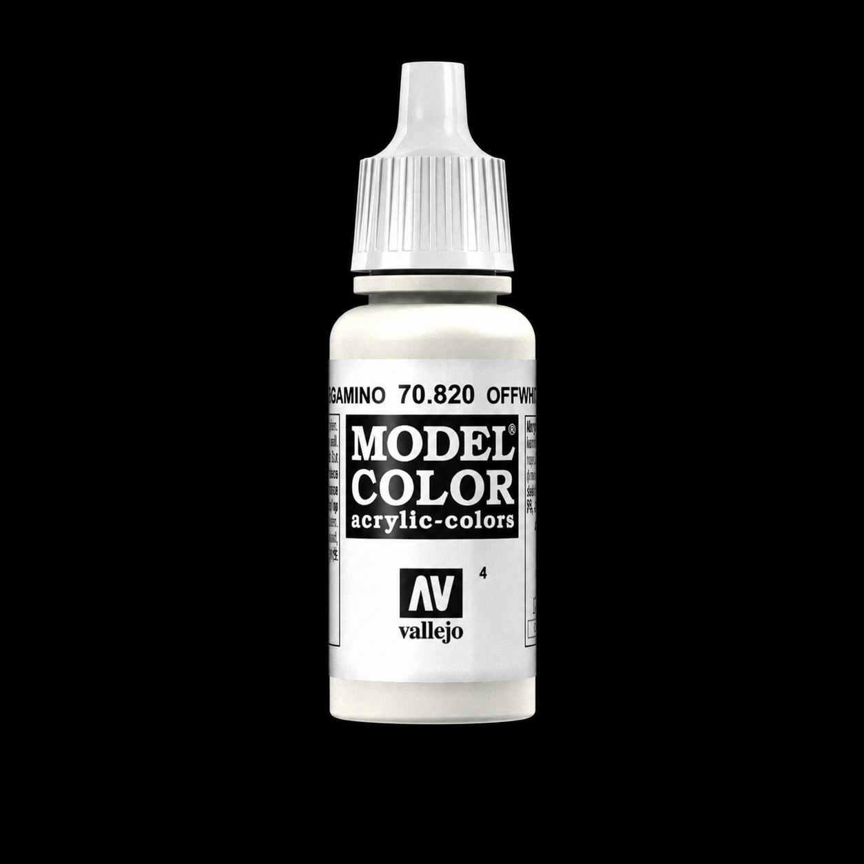 Vallejo Model Color 003 - Blanco Pergamino 18 ml