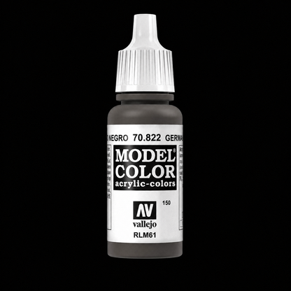 Vallejo Model Color 145 - Camuflaje Pardo Negro 18 ml