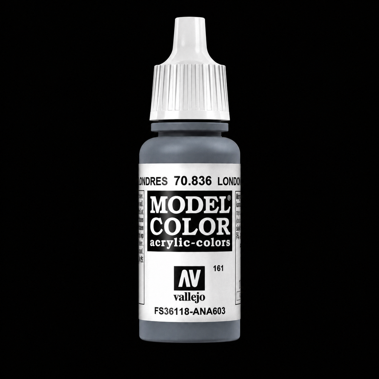 Vallejo Model Color 186 - Gris Londres 18 ml