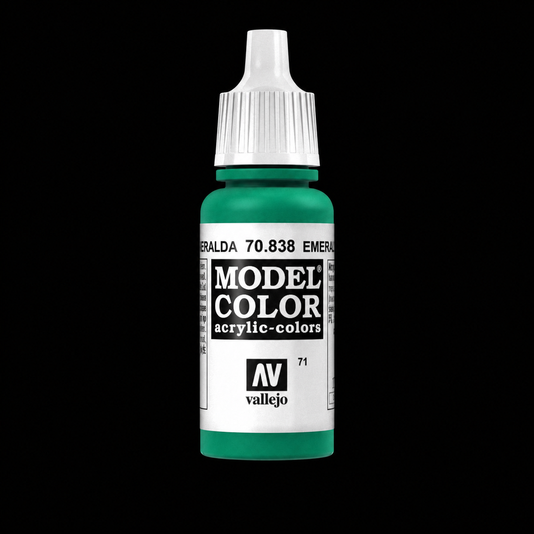 Vallejo Model Color 075 - Esmeralda 18 ml