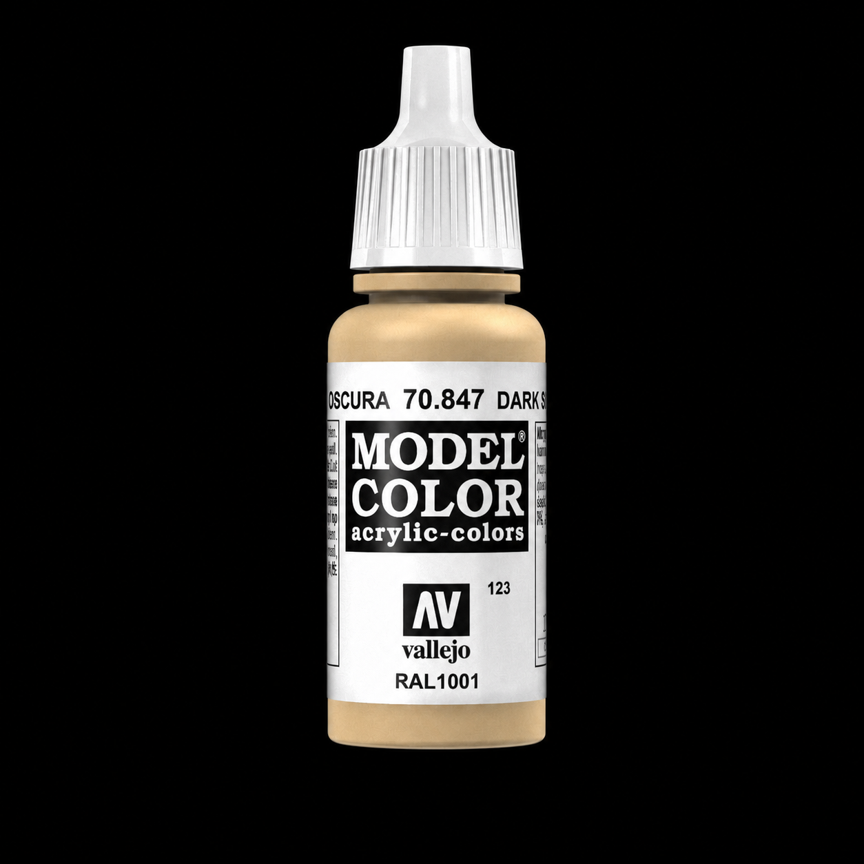 Vallejo Model Color 136 - Arena Oscura 18 ml