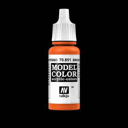 Vallejo Model Color 030 - Naranja Intenso 18 ml
