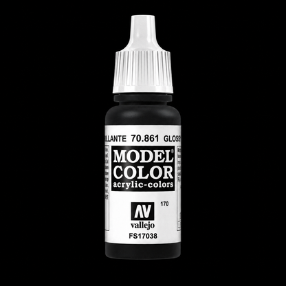 Vallejo Model Color 192 - Negro Brillante 18 ml