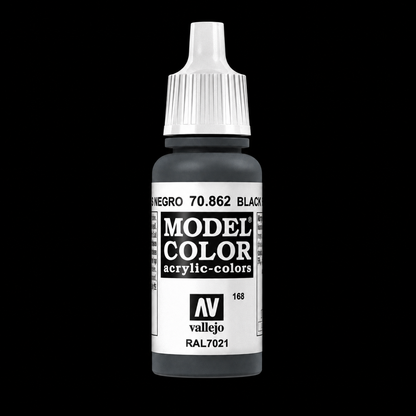 Vallejo Model Color 185 - Gris Negro 18 ml